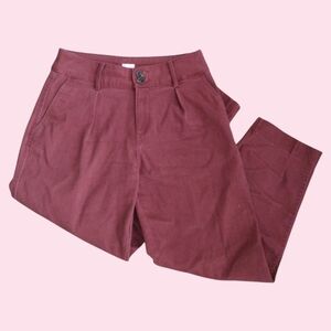 Reddish Brown Corduroy Trousers